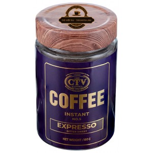 Cà phê hòa tan Expresso No.5 CTV hũ 180g