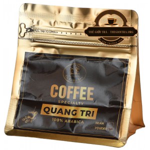 Cà phê Quảng Trị Arabica Specialty rang xay CTV túi zip 100g