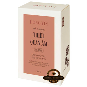 Trà Ô Long Thiết Quan Âm Hong Yin hộp giấy 100g