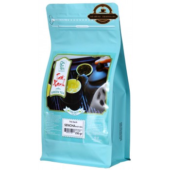 Trà xanh Sencha Nhật Bản Cầu Tre Việt túi zip 250g