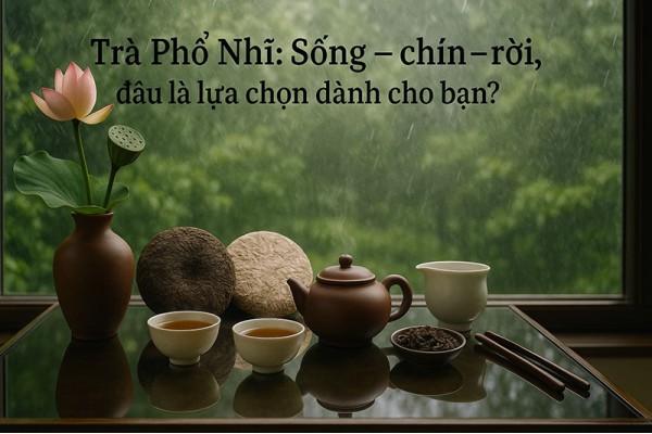 Trà Phổ Nhĩ: Sống – chín – rời, đâu là lựa chọn dành cho bạn?