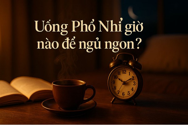 Uống trà Phổ Nhĩ giờ nào để ngủ ngon? Hướng dẫn chi tiết