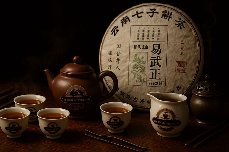 Trà Phổ Nhĩ Sống Chính Sơn Nghĩa Vũ Yiwu Zhengshan thích hợp uống lúc bình minh mùa mưa, khi tâm trí cần nhịp bước khoan thai