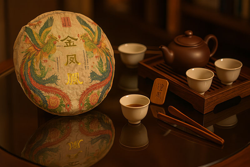 Trà Phổ Nhĩ sống Phượng Hoàng Vàng - chứng tích của mùa xuân