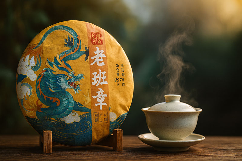 Trà Phổ Nhĩ sống Thanh Long Lão Bản Chương là nốt nhấn đắt giá được người sành săn đón