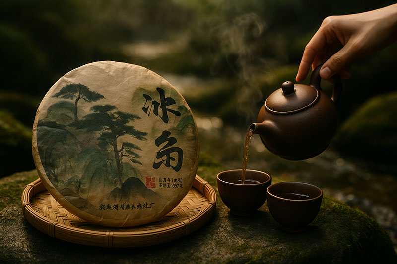 Trà Phổ Nhĩ sống Puer Tea Băng Đảo Cổ Thụ - Món quà của thời gian và tĩnh lặng